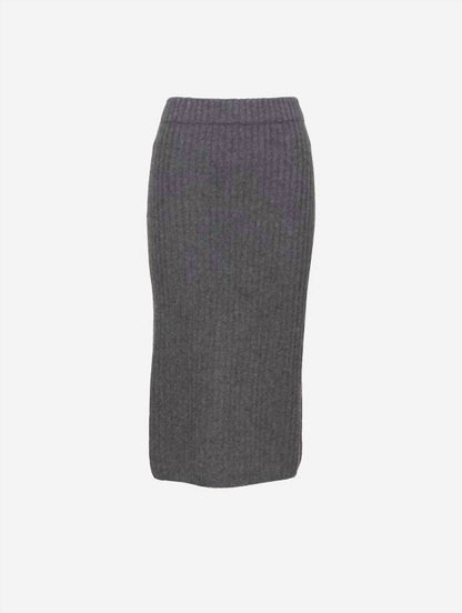 Cashmere Pencil Skirt