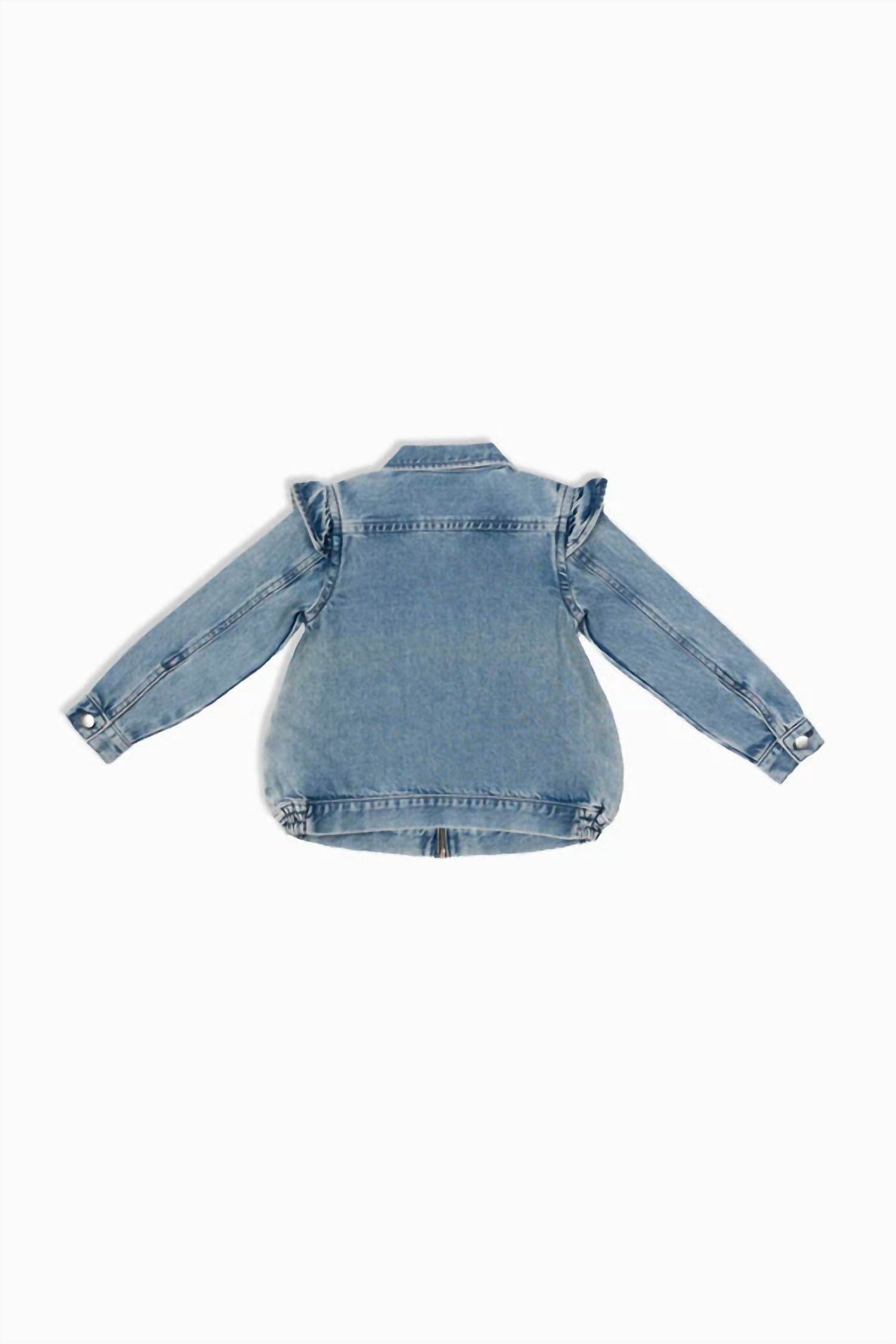 Sasha+Z - Lace Denim Jacket - Rack Hunt -