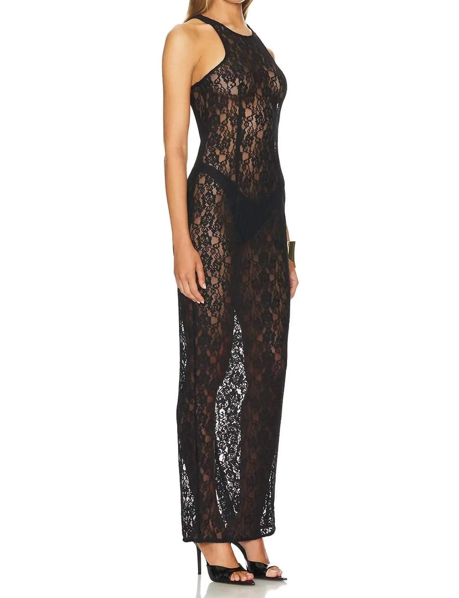 Miscreants London - Tanya Lace Maxi Dress - Rack Hunt