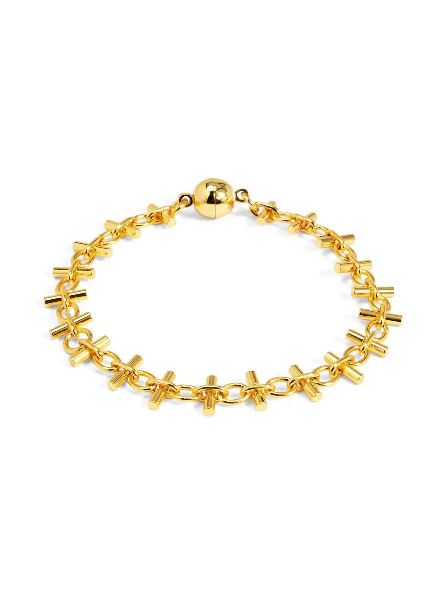 Rho - Bar Link Magnet Bracelet - Rack Hunt