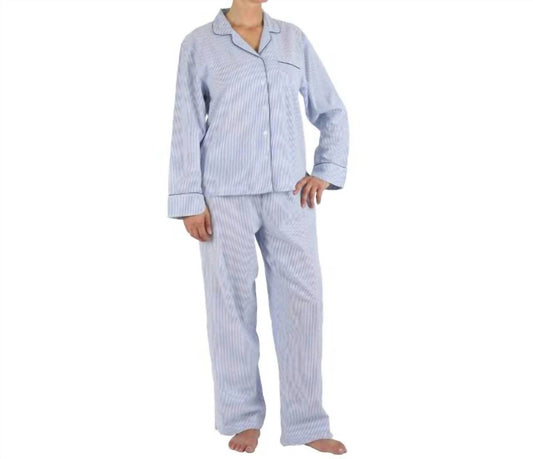 Seersucker Pajama Set