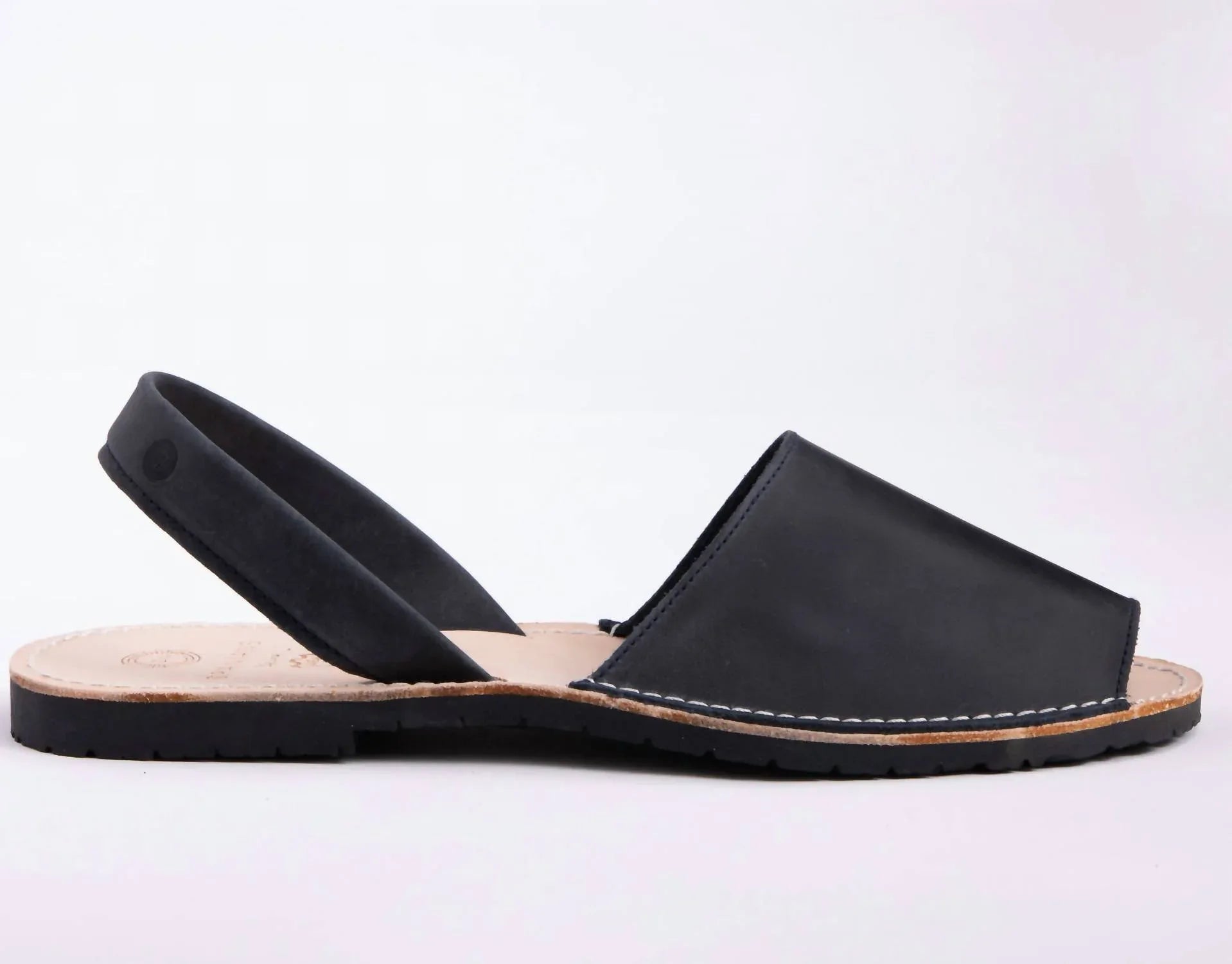 Numa by Spanians - Men's Avarcas Leather Sandals - side view - Rack Hunt