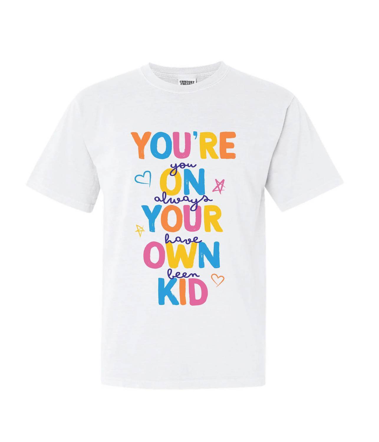 Girl Tribe Co. - You're On Your Own Kid Cropped Tee - Rack Hunt -