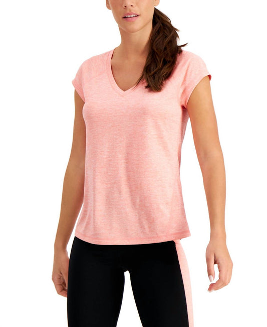 Ideology Womens Heathered Performance T-Shirt