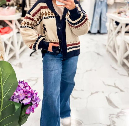 Sunday Edition - Women's Ranch Romance Knit Cardigan - Rack Hunt