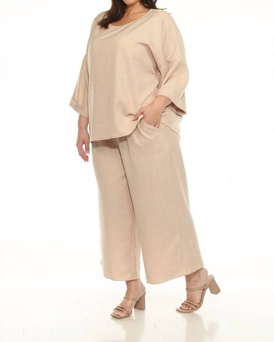 Wide Leg Pant - Plus