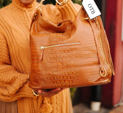 Marta Croco Large Cross Body Handbag