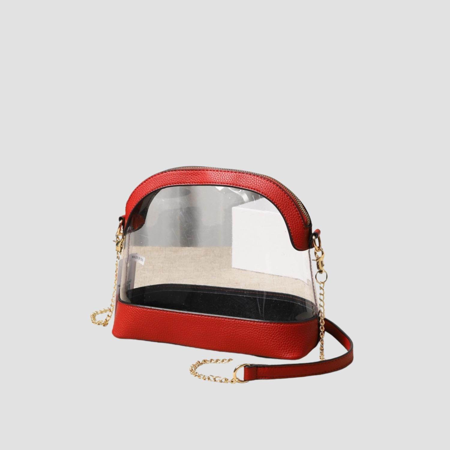 Hana - Women's Clear Crossbody Bag - Rack Hunt -