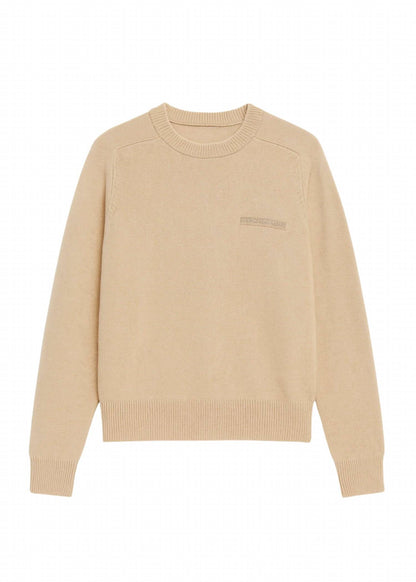 Long Sleeve Silk Cashmere Blend Knit Sweater