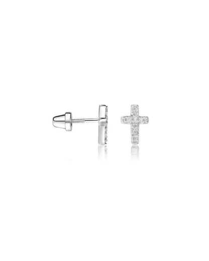 Girl's Cross Earrings
