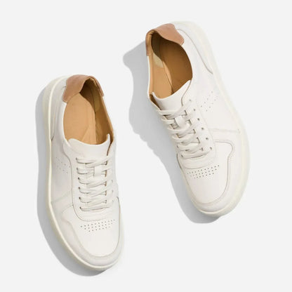 Nisolo - Men's Go-to Court Leather Sneaker - Rack Hunt