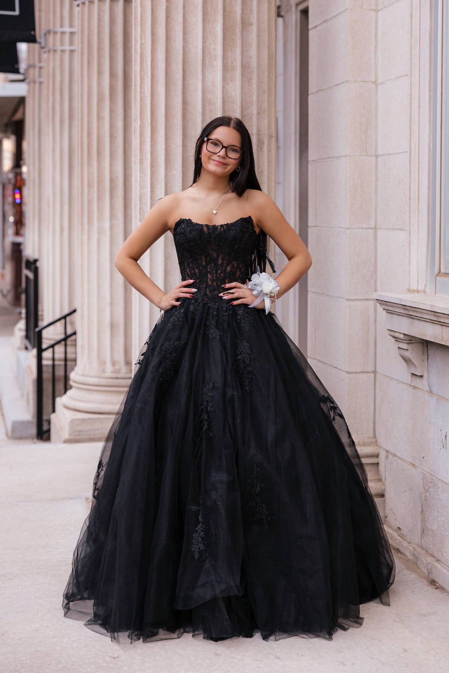 Sleek Timeless Prom Dress