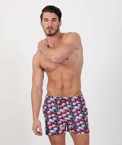 Flamingo Print Swimwear
