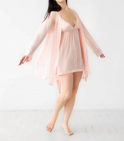 Classic Chiffon Robe