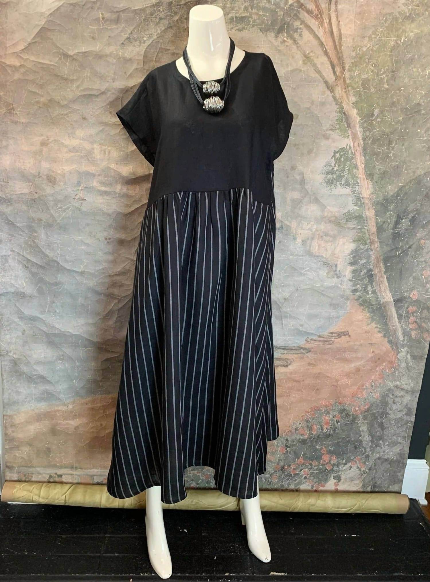 Amma by Kedem Sasson - Short Sleeve Long Dress - Rack Hunt