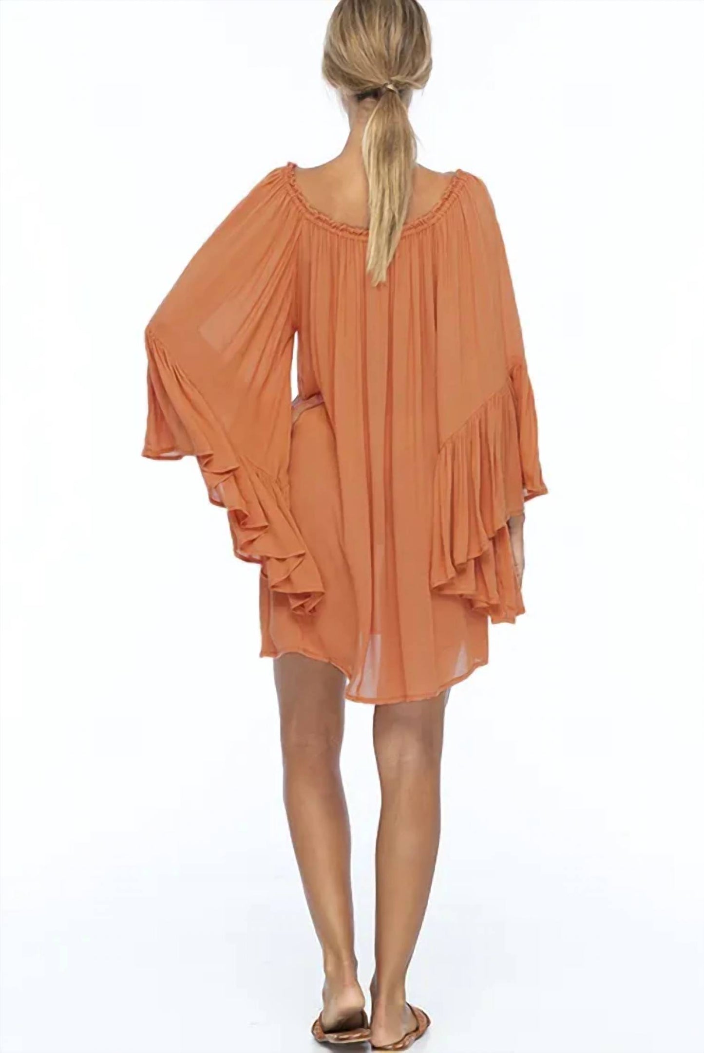 Kamani Ruffle Mini Dress