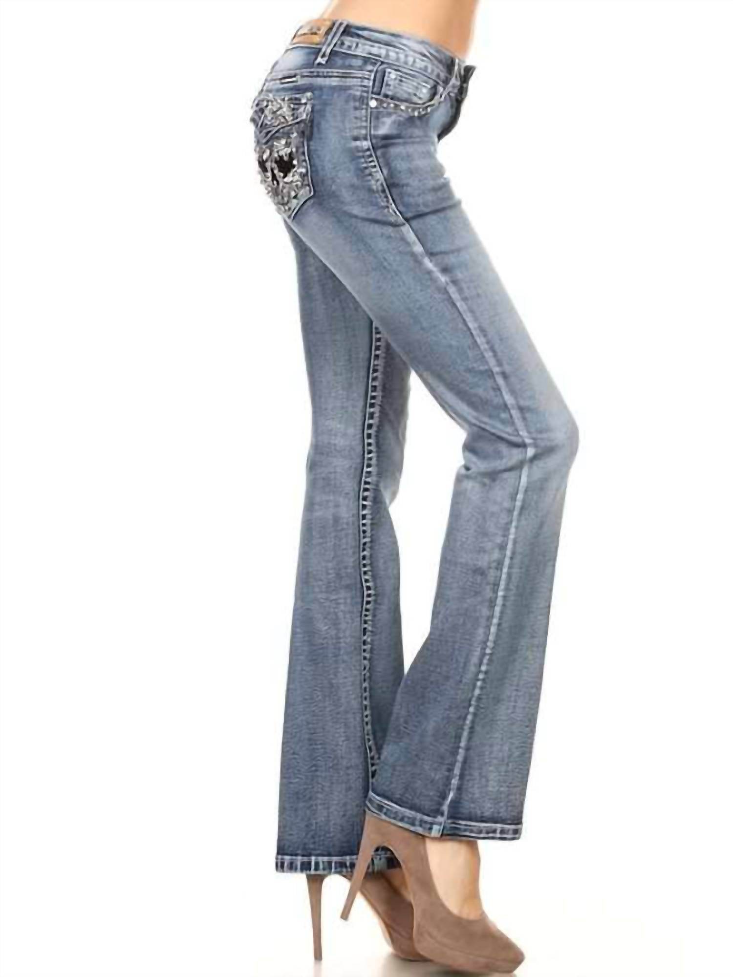 Bus Stop - Cheeky Skulls Jeans - Rack Hunt -