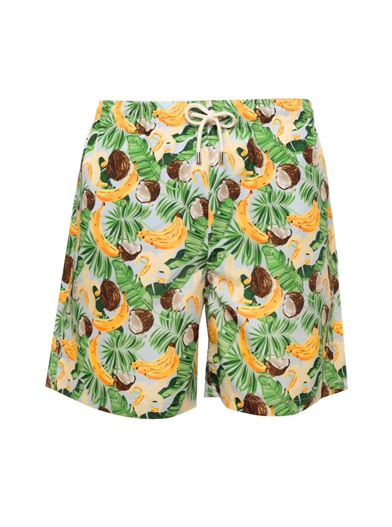 Lia Sahara - Men's Patterned Swim Shorts - Rack Hunt -