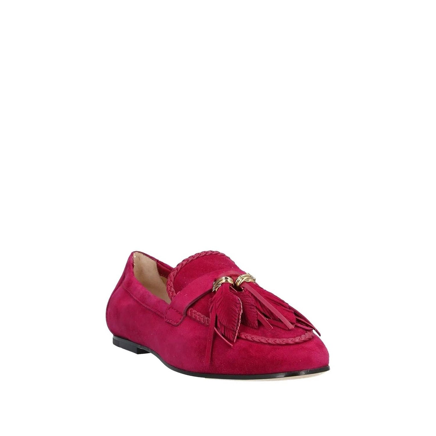 Women's Tassel Design Suede Loafers