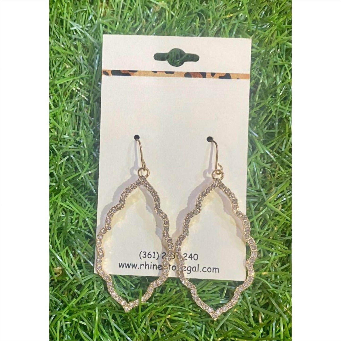 MYS Wholesale - Crystal Shine Moroccan Earrings - Rack Hunt -