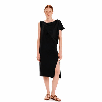 Opal Draped Midi Dress