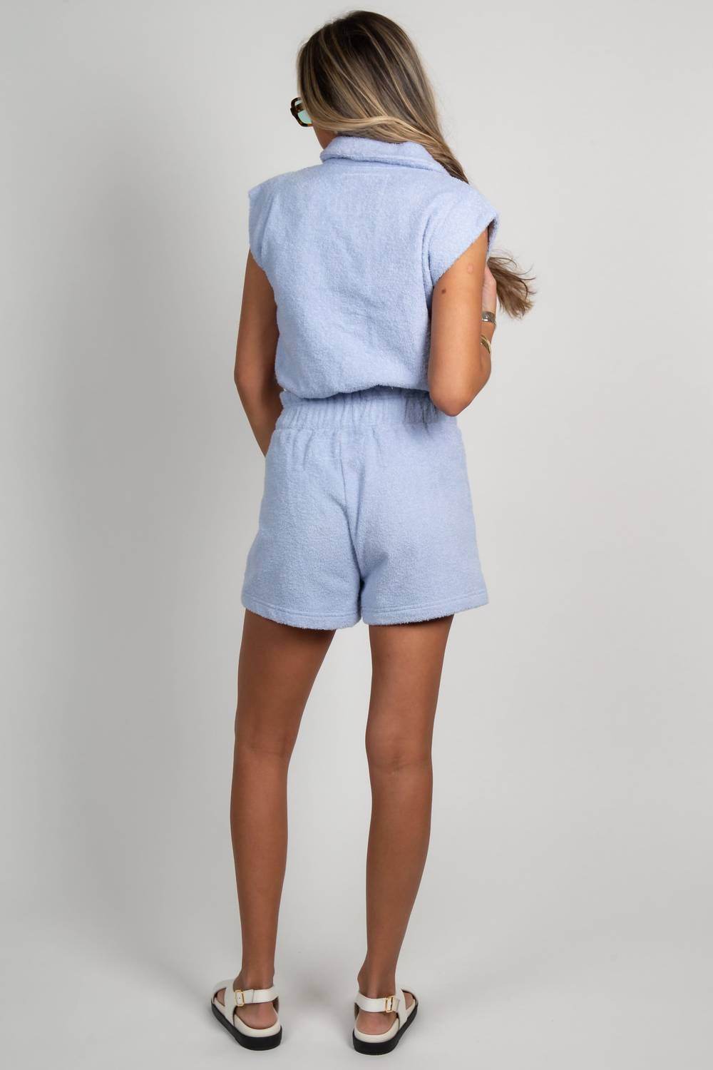 mantra - Ally Ruffle Towel Short - Rack Hunt -