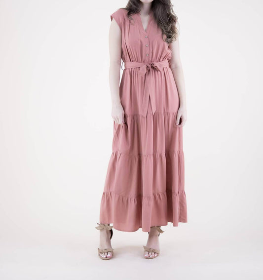 Original USA - Breezy Sleeveless Tiered Maxi Dress - Rack Hunt