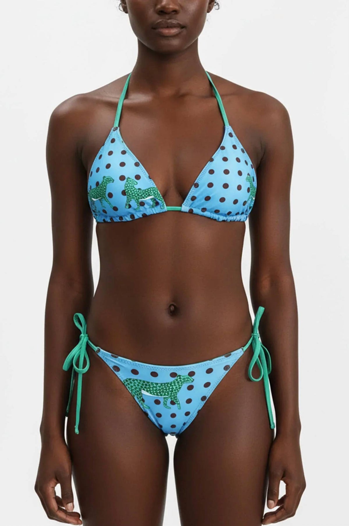 Verdant Wild Reversible Tie Side Bottom