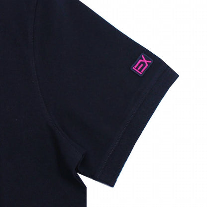 Multi Fuchsia Patch Polo