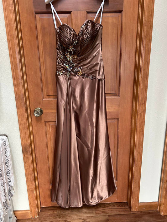 Women's Crystals Long Dress