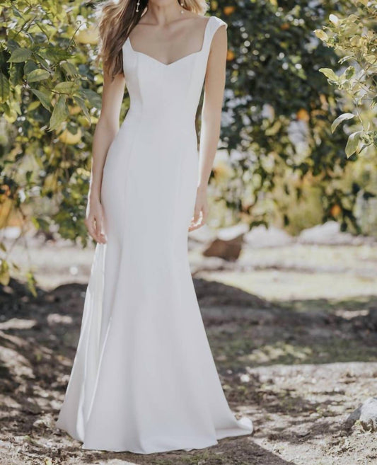 Sheath Wedding Dress