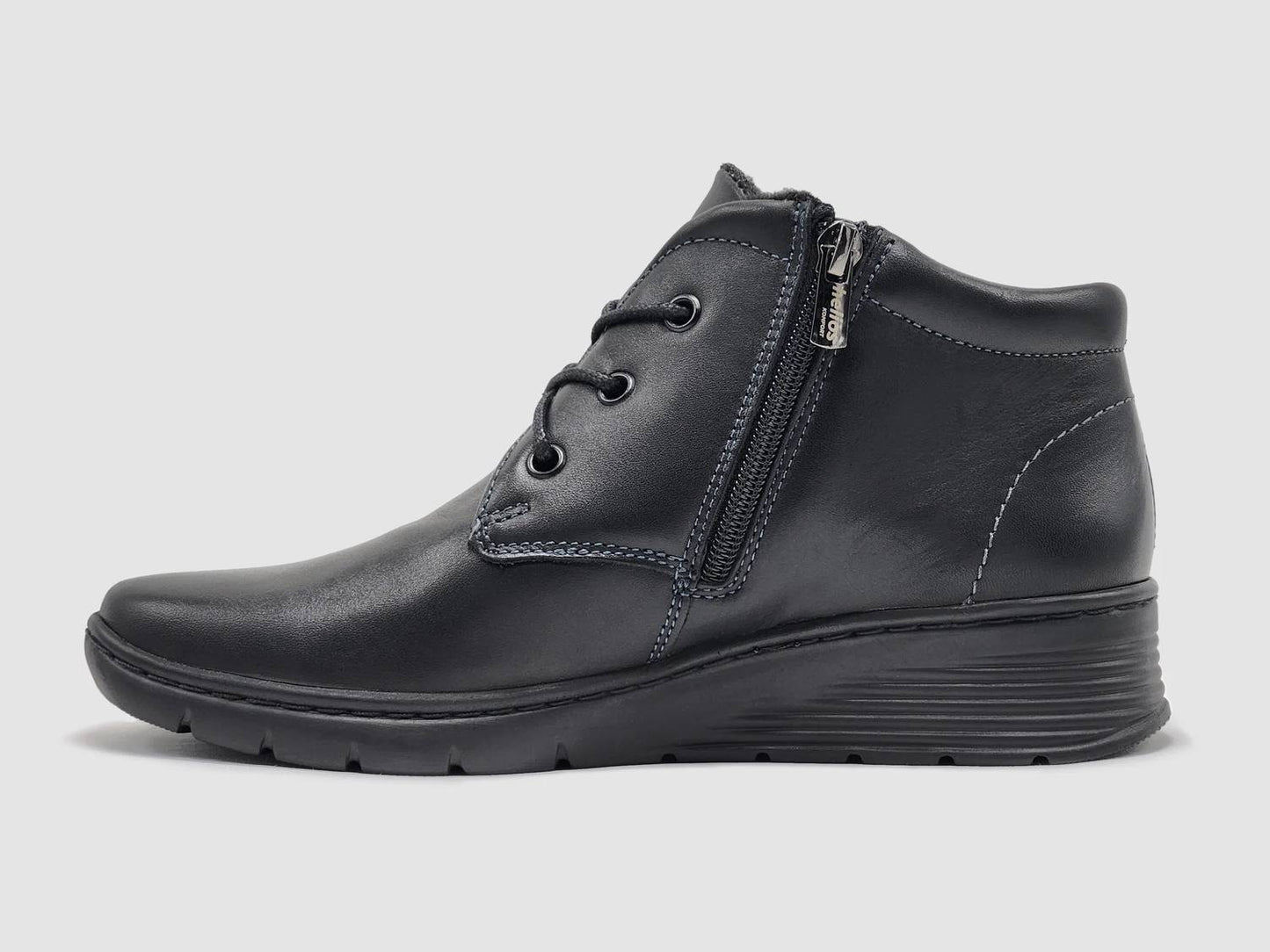 Women's Theia Fleece-lined Zip-up Leather Boots