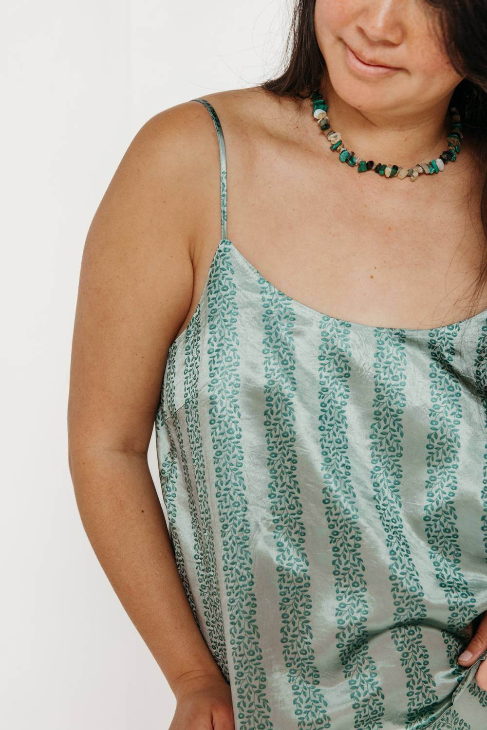 The Tiny Big Sister - Flowers Straps Top Washed - Rack Hunt