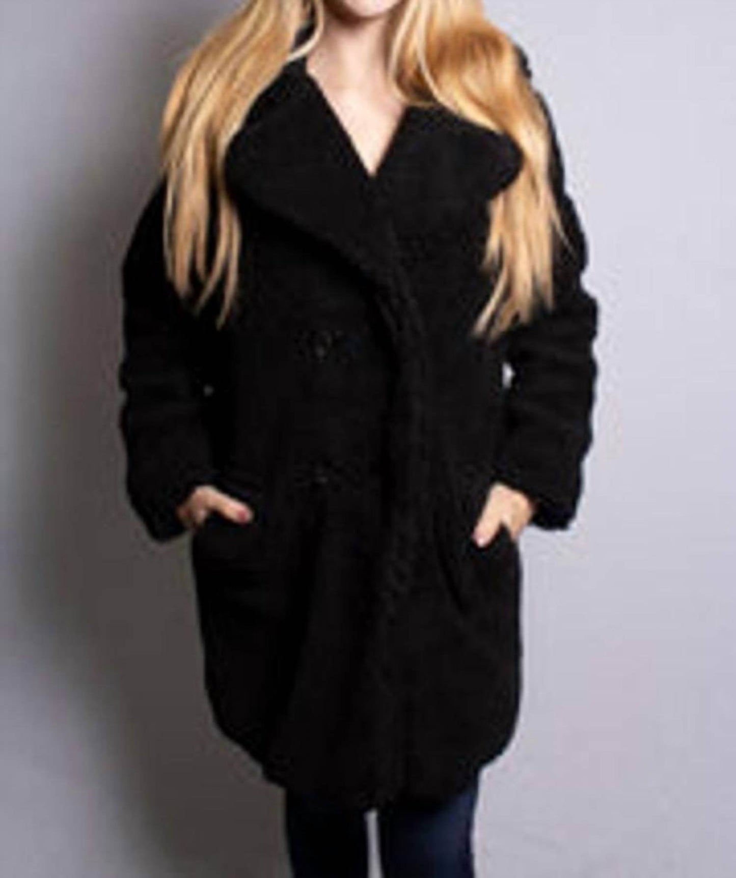 Urban Retro - Sherpa Jacket with Side Pockets - Rack Hunt