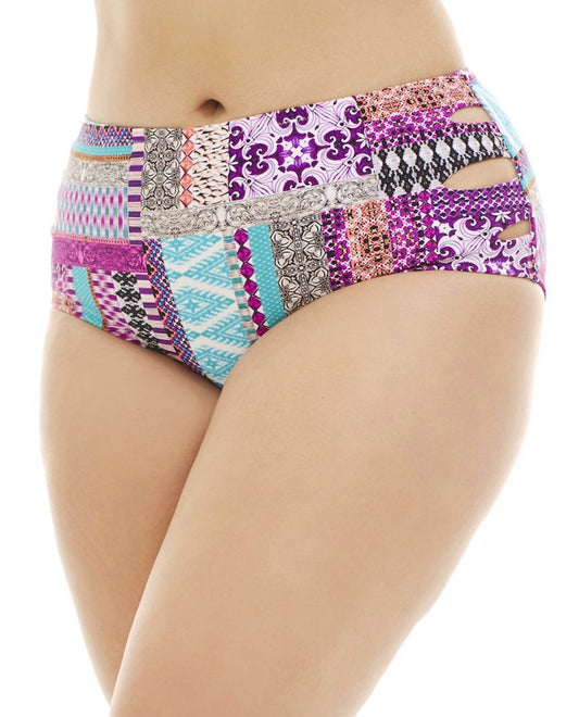 Raisins - Women's Curve Keyhole Havana Tankini Bottom - Plus - Rack Hunt -