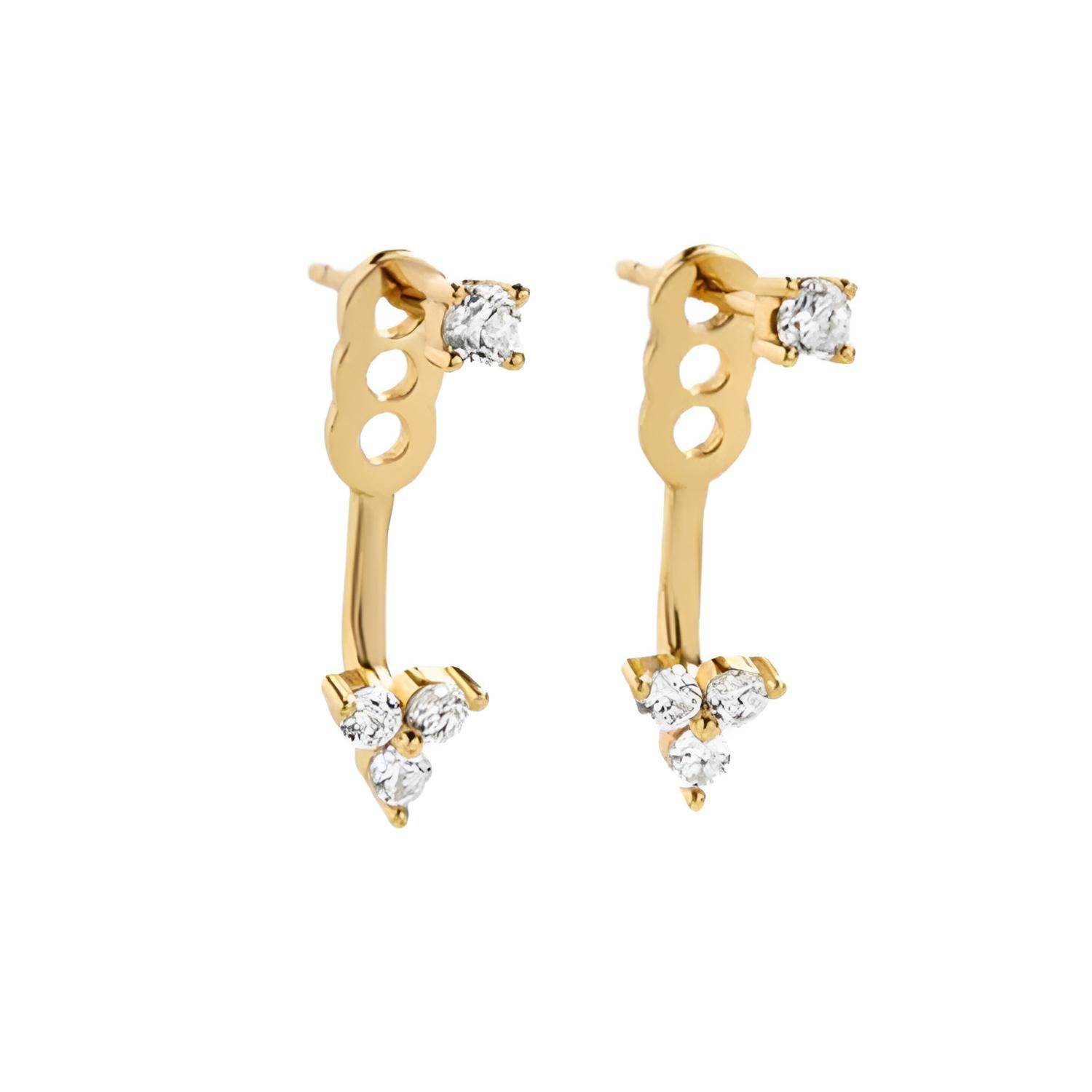 BaubleBar - Women's Shasta 18k Gold Earrings - Rack Hunt -