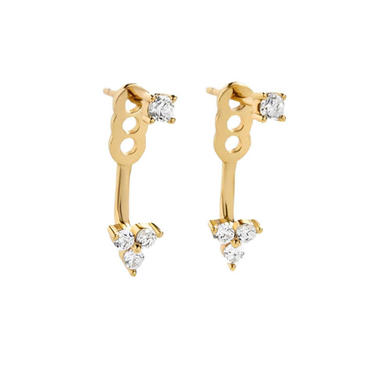 BaubleBar - Women's Shasta 18k Gold Earrings - Rack Hunt -