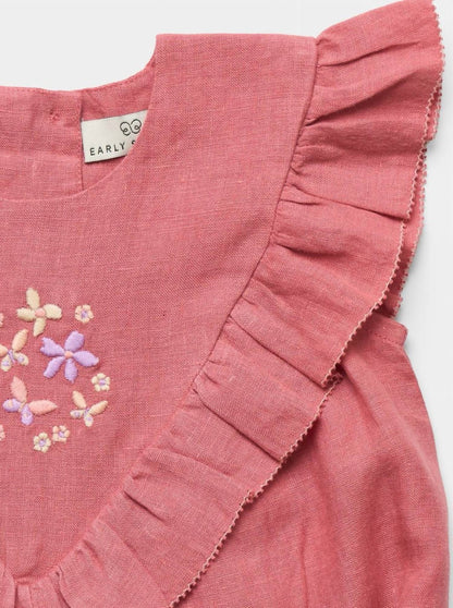 Baby Girl's Lucy Bubble Onesie