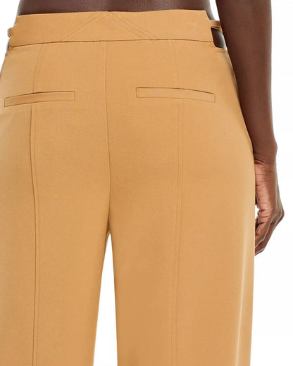 Avec Les Filles - Cutout Waist Wide Leg Pants - Rack Hunt