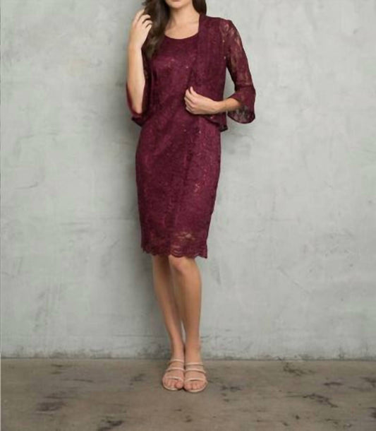 Mother Of The Bride 2 Piece Dress