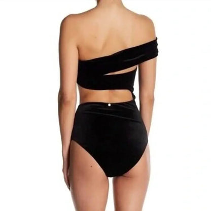 Radio Fiji - Hours Velour Tiburon One Piece Swimsuit - Rack Hunt