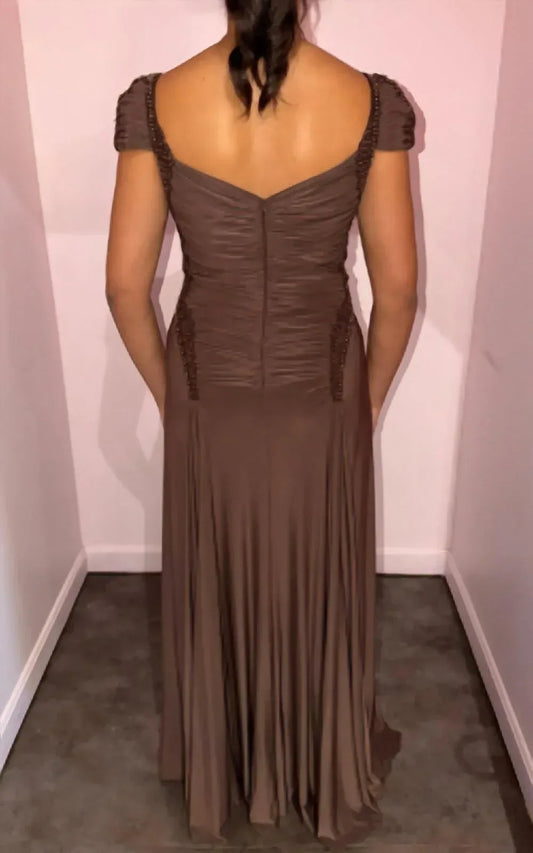 Mignon - Beaded Jersey Gown - Rack Hunt