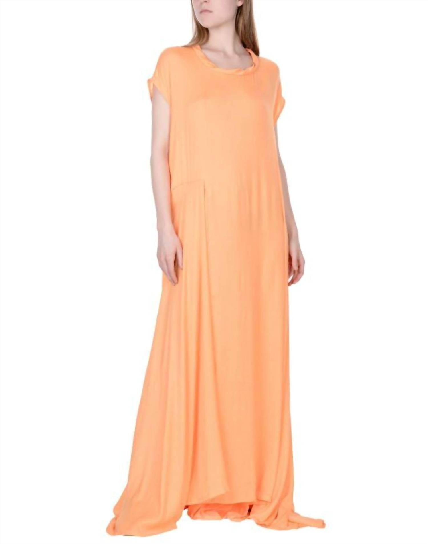 Haider Ackermann - Satin Oversized Draped Maxi Dress - Rack Hunt -