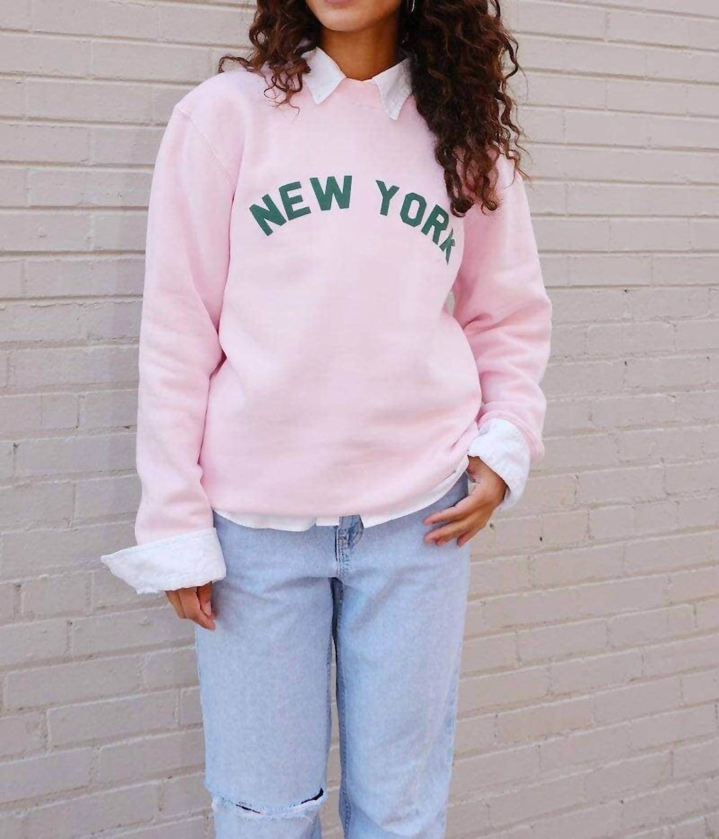 Mure + Grand - Women's New York Puff Sweatshirt - Rack Hunt -