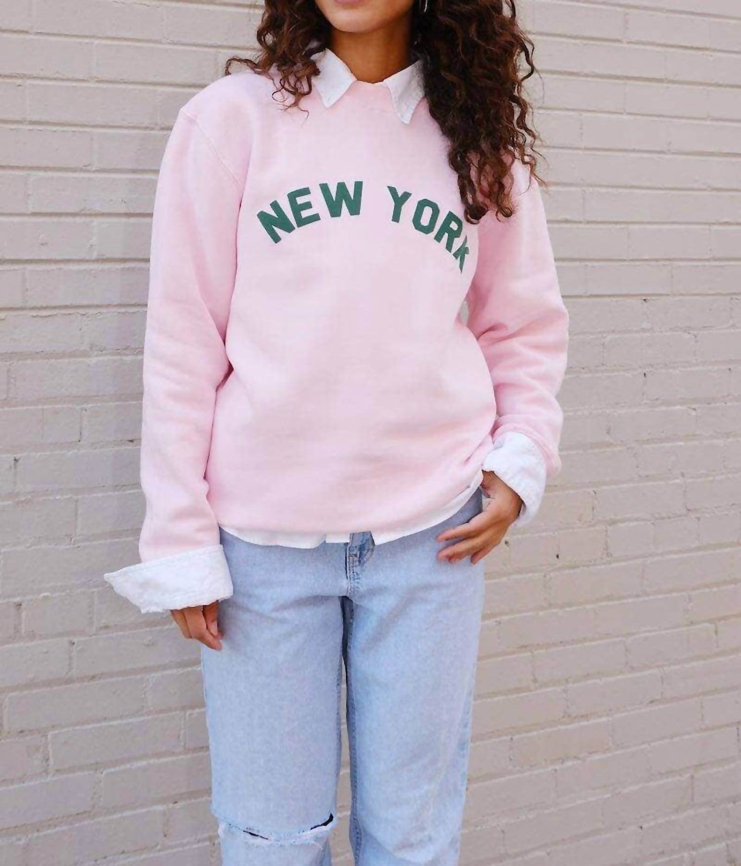 Mure + Grand - Women's New York Puff Sweatshirt - Rack Hunt -