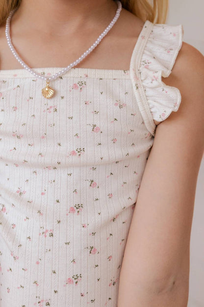 Pointelle Tank Short Set