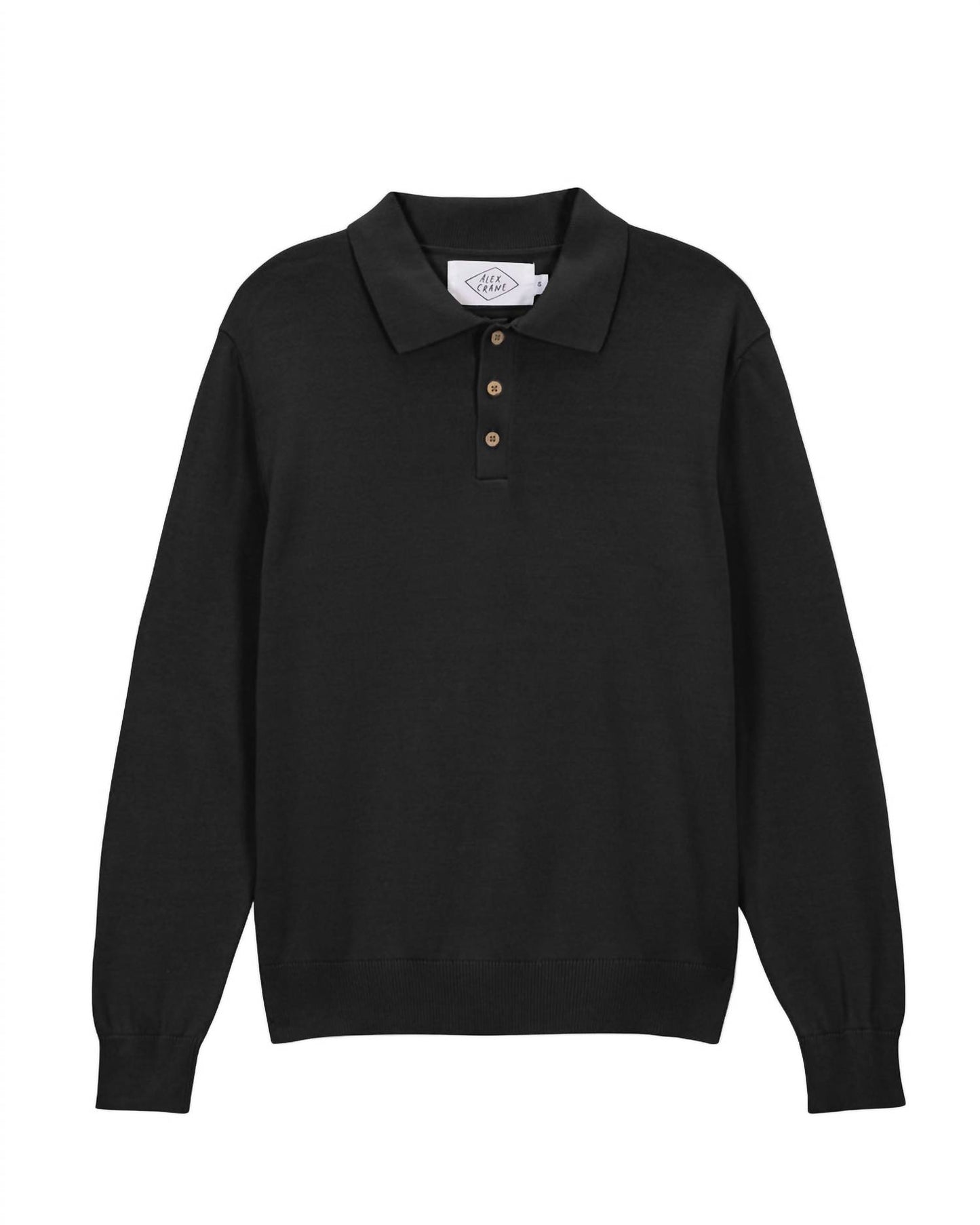 Feather Long Sleeve Polo