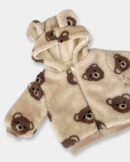 Kid's Bear Plush Coat