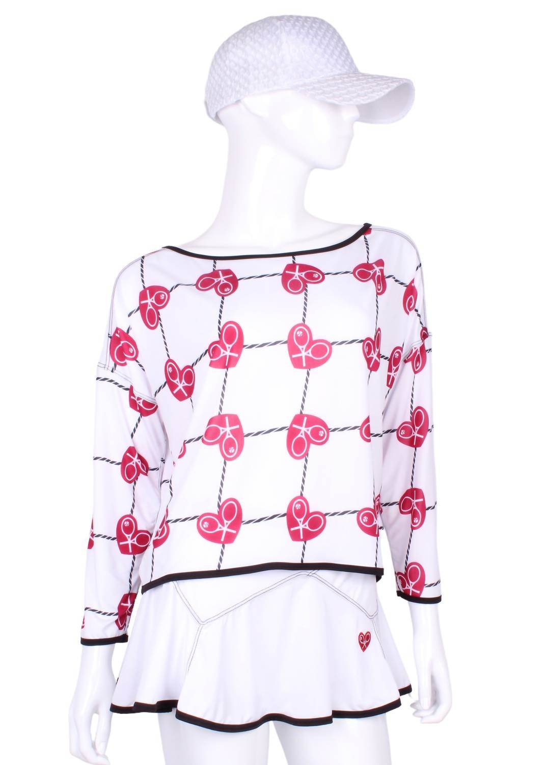 Love Love Tennis - Women's Limited Long Sleeve Top - Rack Hunt