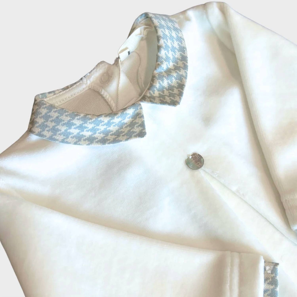 Baby Boys Velour Footie